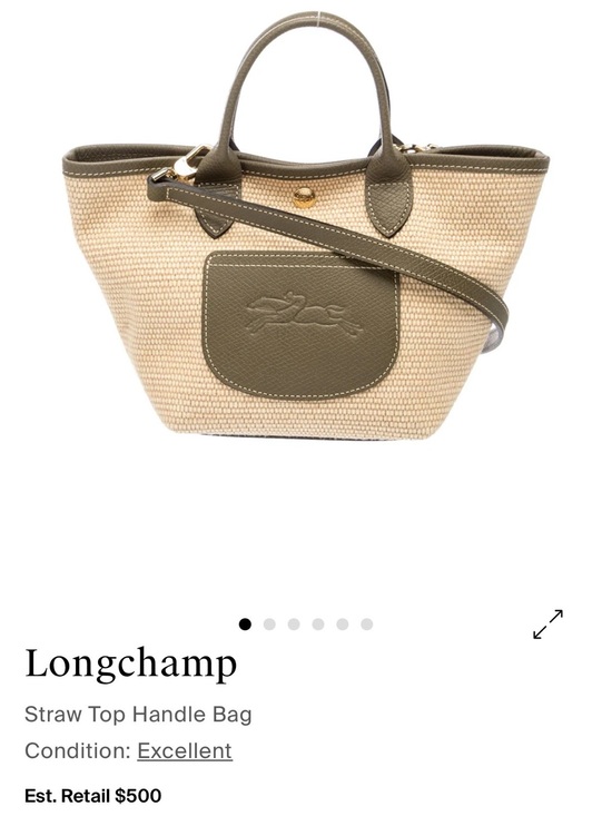 Longchamp Handbags - Longchamp Le Pliage Top Handle Bag